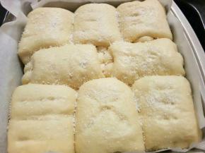 发酵至两倍大，取出，烤箱预热，上火150，下火145，23分钟，即可