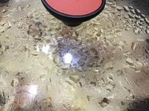 加盖稍微焖一下。