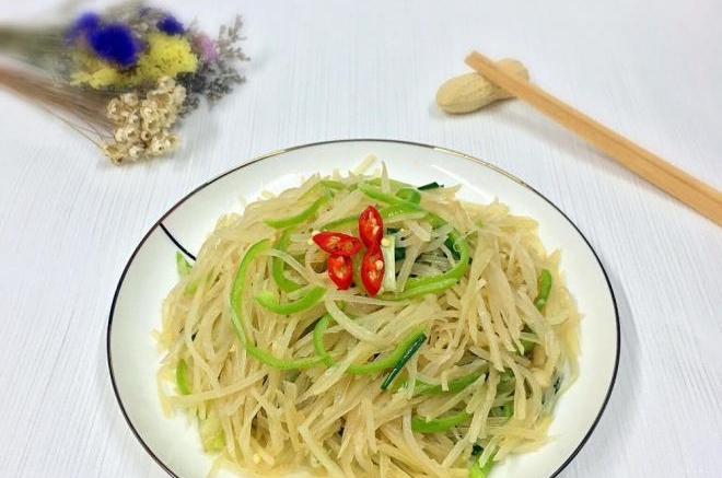 青椒土豆丝