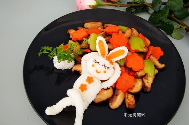 小兔子的梦想【趣味便当】