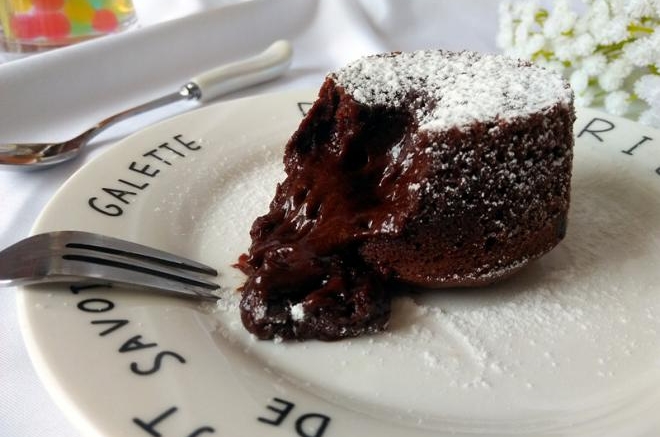 巧克力熔岩蛋糕
