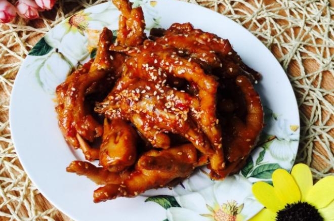蒜辣鸡爪