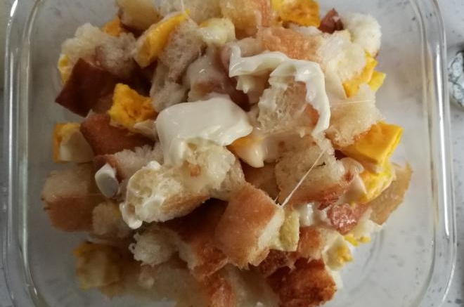 电饭煲食谱系列二：煎土司芝士