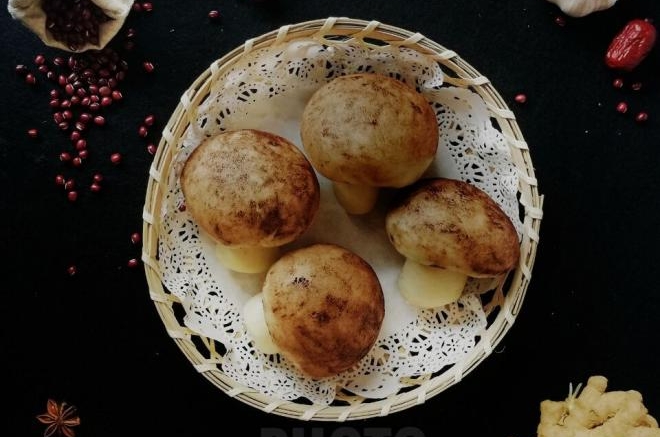 香菇豆沙包