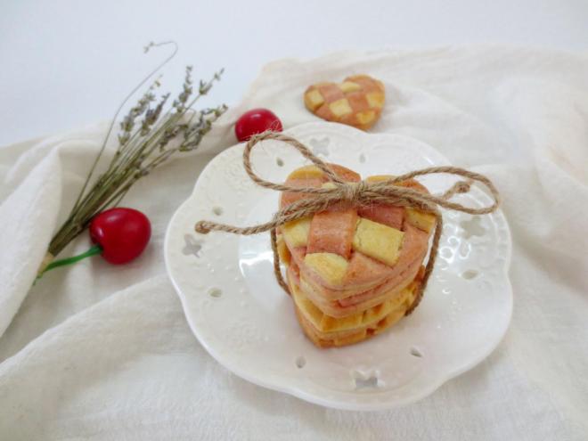 双色苹果酱曲奇