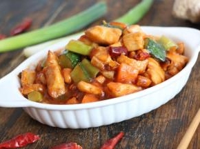 好吃的宫保鸡丁哦！