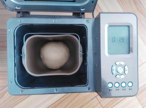 稍微收圆一下面团，继续发酵