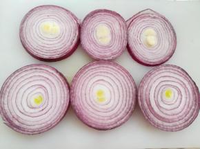 洋葱横着切圆片