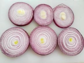 洋葱横着切圆片