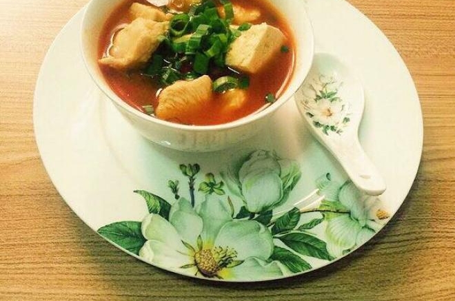 入口即化的鸡肉豆腐煲