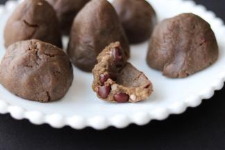 蜜豆，颗粒看得见。