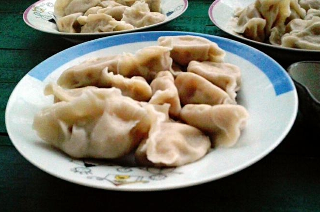 白菜肉饺子