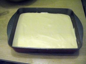 倒入模具中，震荡出大气泡