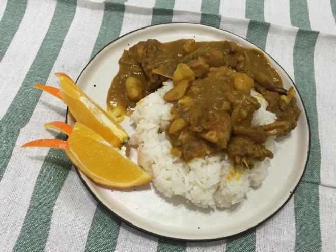 咖喱鸡饭