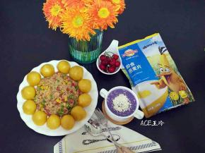 搭配麦片，炒饭，完美早餐！