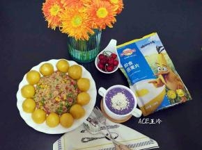 搭配麦片，炒饭，完美早餐！