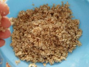 用同样手法搅拌至无明显结块