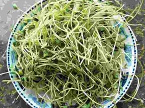 茶豆去掉毛根，洗干净。