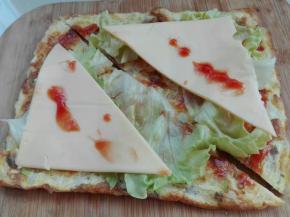 也可以切成三角形哈，发挥自己想象吧