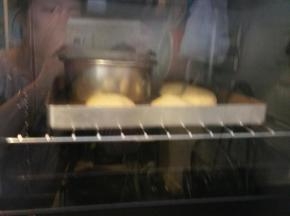 烤箱预热170度，烤20-25分钟左右，上色之后盖上锡纸，防止上色过深，取出后放凉