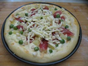 撒上剩余的芝士