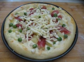 撒上剩余的芝士