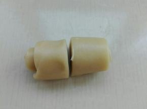 从中间一切为二