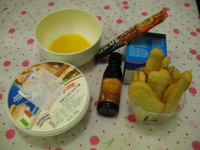 准备材料，手指饼提前做发