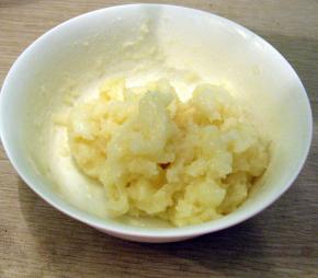 蒸好后搅拌降温