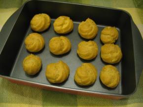 泡芙出炉后，晾凉