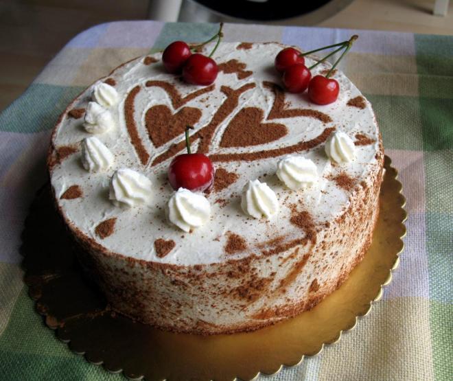 双心蛋糕