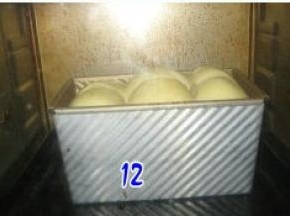 吐司模放入烤箱底层，180度，烤35至40分钟（见面团上色后加盖锡纸），烤好立即磕出面包，放烤网上晾凉后装袋。

温度及时间请根据自家烤箱情况来定，不要照搬原方哦。