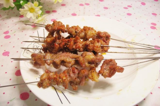 烤牛肉串