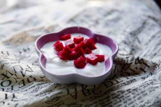 也可以加蜂蜜或者坚果 可是我没钱