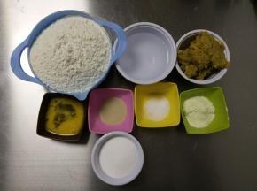 准备好所有原料