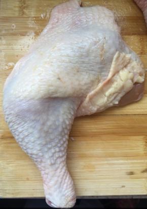 选择这种大鸡腿，全腿，洗净