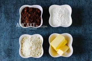 酥皮：材料准备好