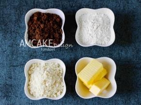酥皮：材料准备好