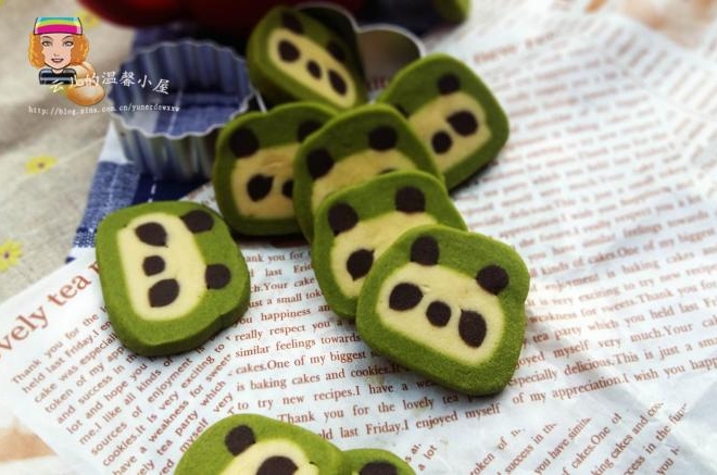 【熊猫饼干】：萌化你的心！让造型饼干不再难做！