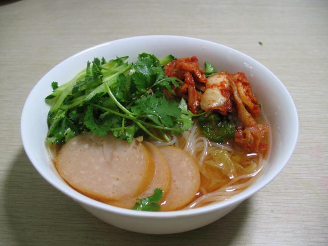 泡菜汤冷面