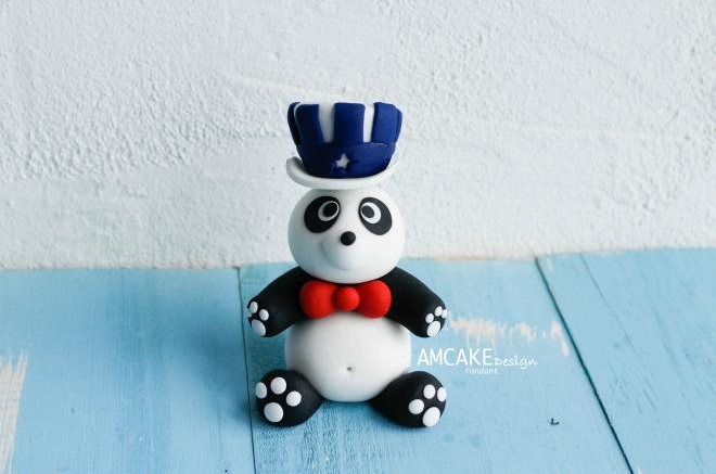 Panda翻糖熊猫手作