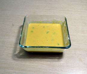 做好的面糊很细腻