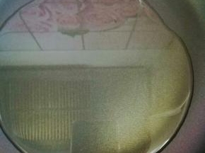 锅小火加热，倒入油