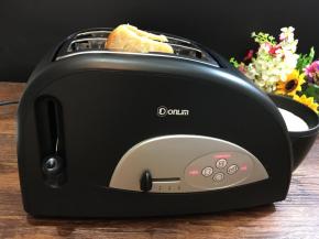 烤面包片和煎鸡蛋同时进行。