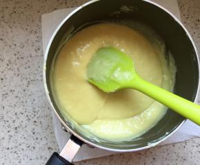 搅拌至无颗粒比较细腻。