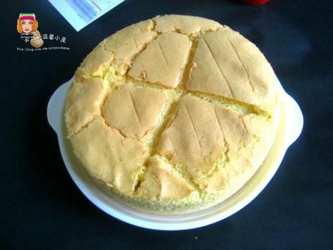 【八寸橙汁戚风】：裂纹戚风笑哈哈，生活处处乐开怀！