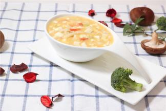 美味的蟹黄豆花就好了