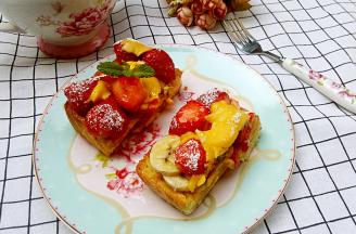 高颜值早餐，吃完心情美美滴。