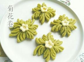 蒸熟后颜色会稍有变化，但是一点也不影响它的美