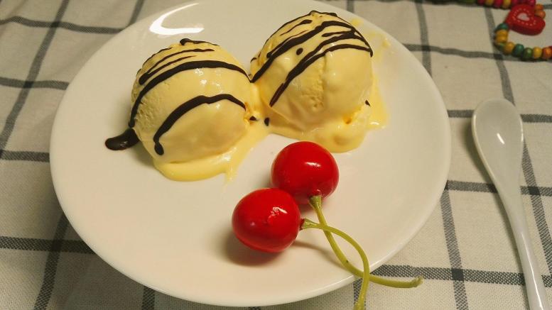 香草味冰淇淋